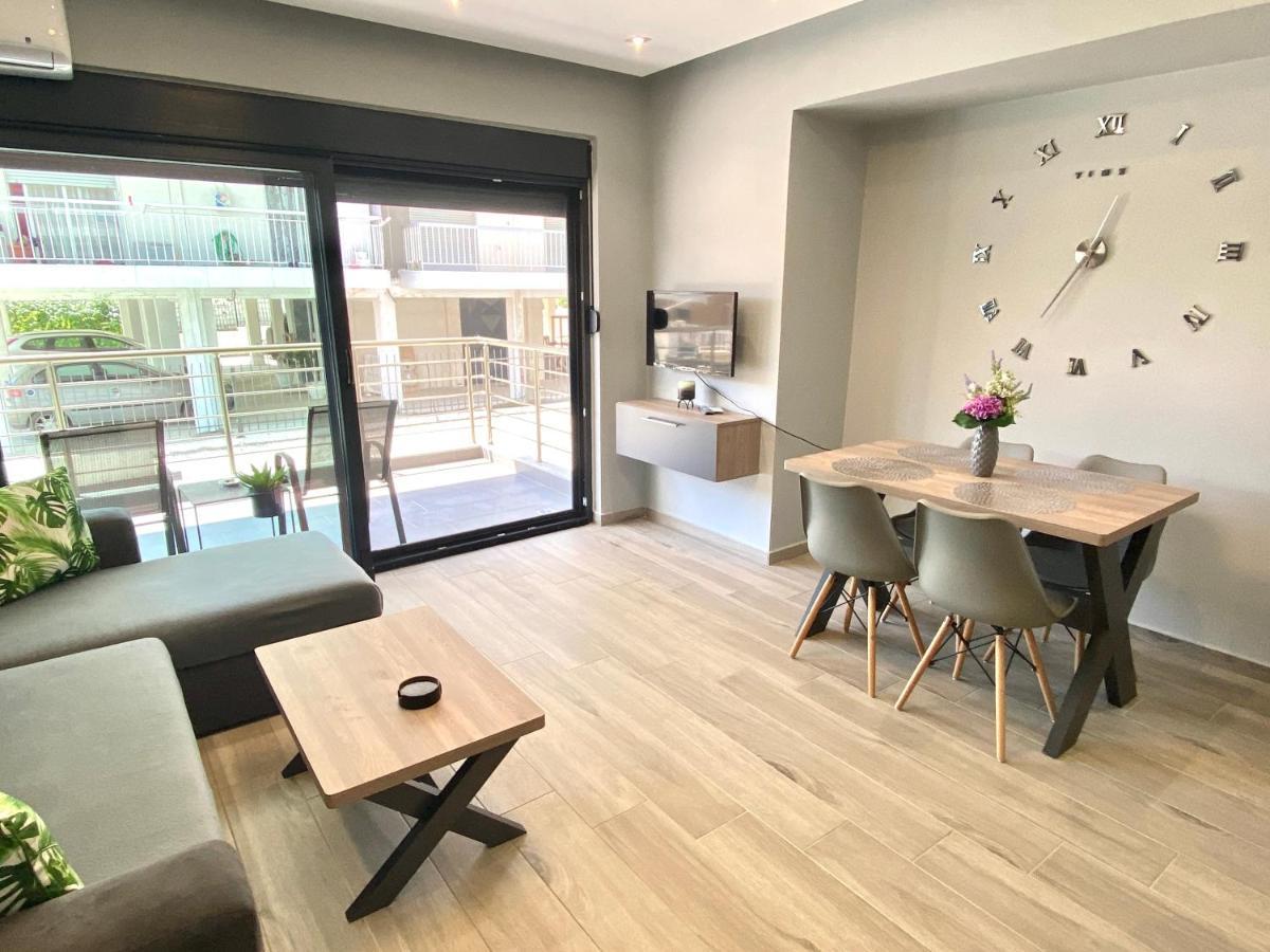 Lux Apartment Nea Kallikratia Nea Kallikrateia المظهر الخارجي الصورة